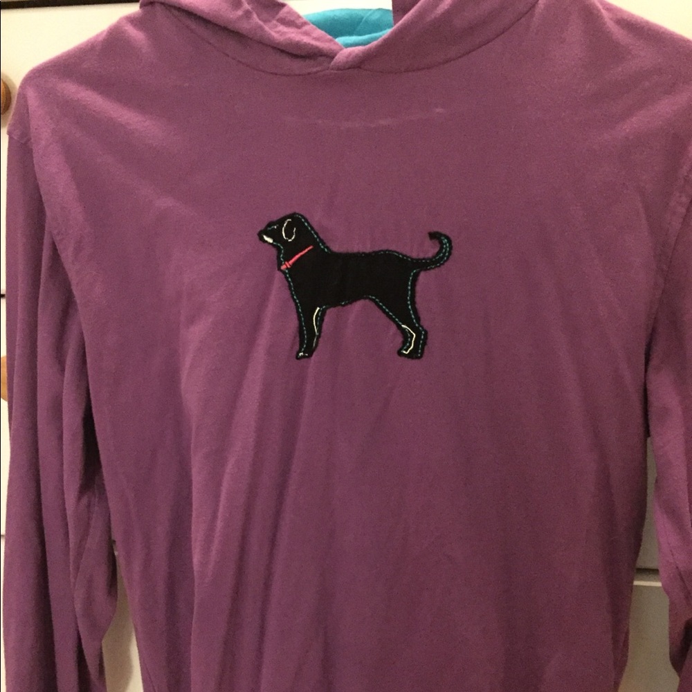 The black dog hoodie